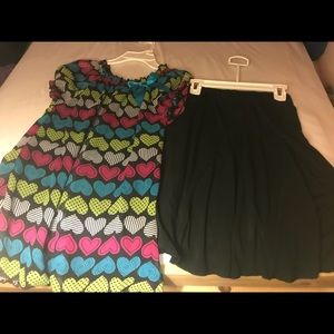 Shirt and dress bundle